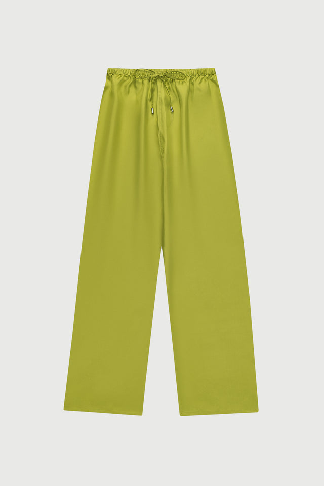 The Drawstring Pant, Silk Twill